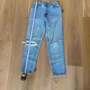 Custom Levi's - Shop Ali Grace never worn Light Blue Distressed Jeans 26